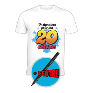 T-shirt anniversaire Femme 18 ans - Cadeau humour à prix serré !